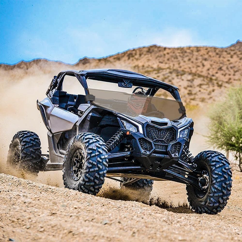 Kemimoto Can-Am Maverick X3 Tinted Half Windshield - Image 6