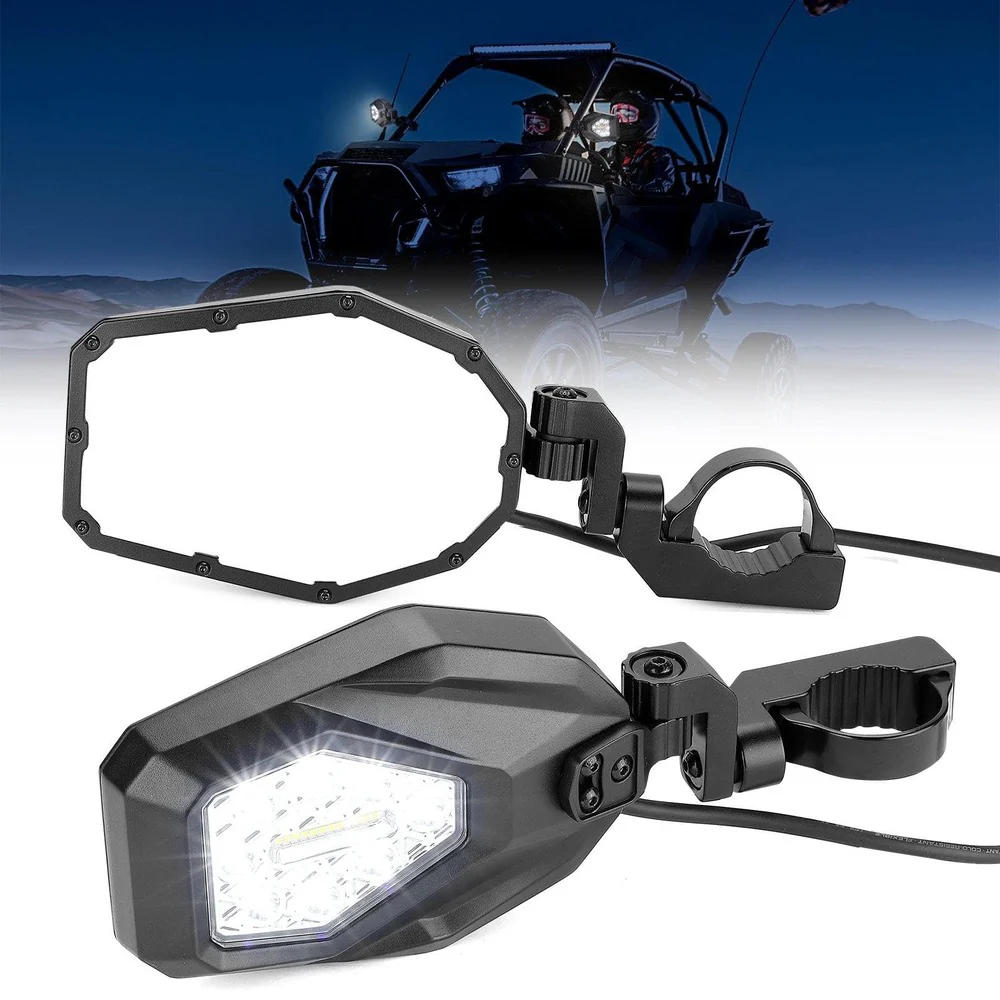 Kemimoto Honda Pioneer LED Turn Signal Lights Mirrors