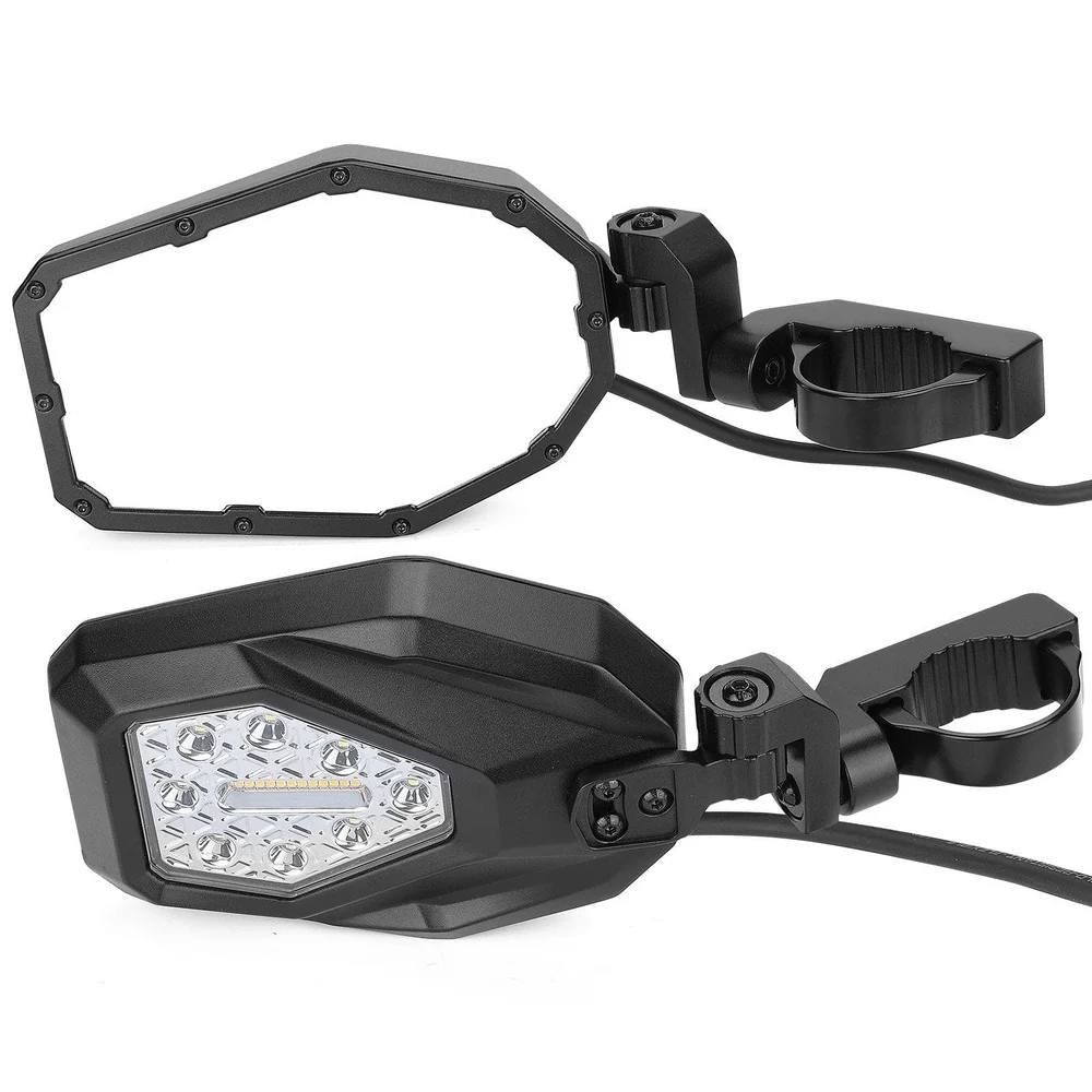 Kemimoto Honda Pioneer LED Turn Signal Lights Mirrors - Image 4