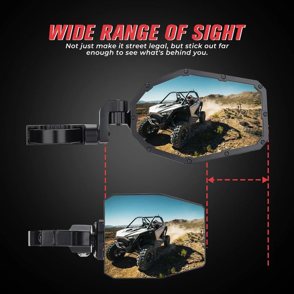 Kemimoto Honda Pioneer LED Turn Signal Lights Mirrors - Image 6