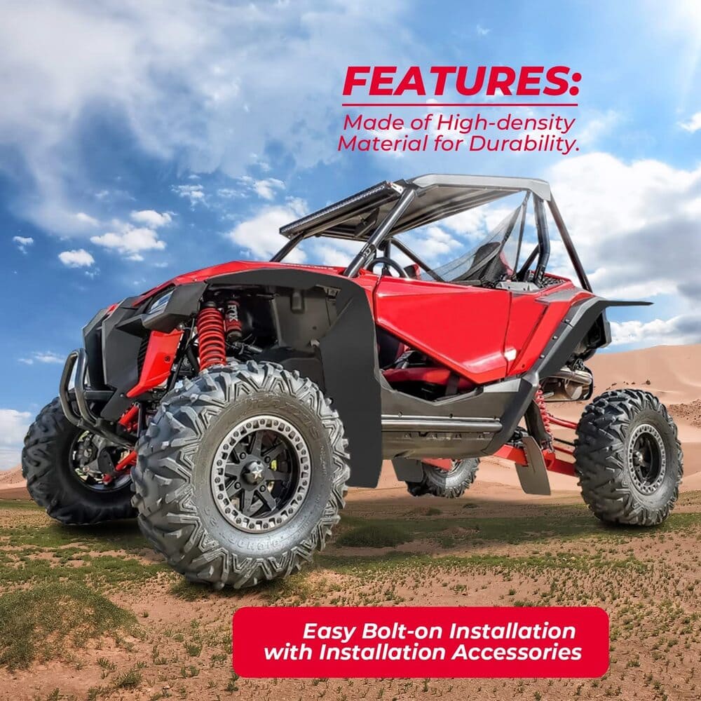 Kemimoto Honda Talon 1000R/1000R Fender Flares - Image 3