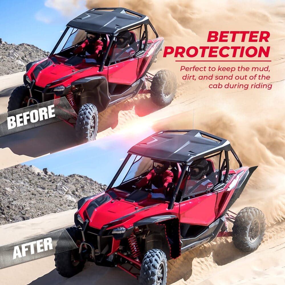 Kemimoto Honda Talon 1000R Fender Flares Mud Guards Mud Flaps - Image 10