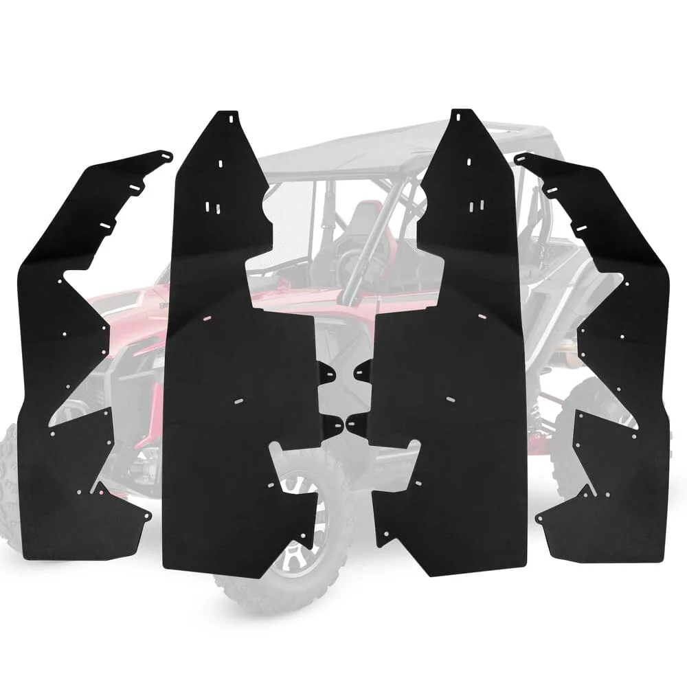 Kemimoto Honda Talon 1000R Fender Flares Mud Guards Mud Flaps - Image 2
