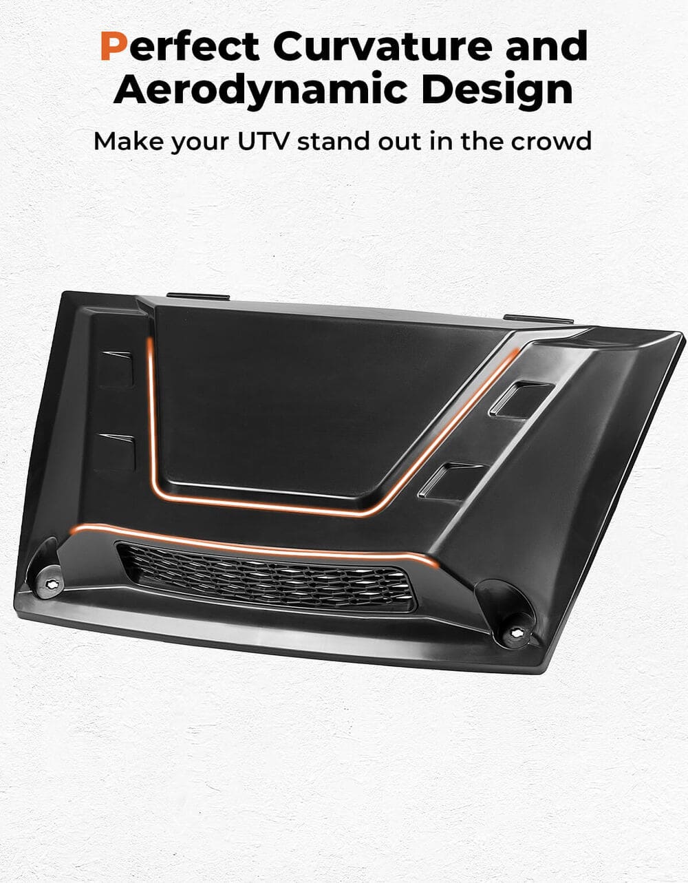 Kemimoto Kawasaki Mule Pro UTV Hood Scoop - Image 6
