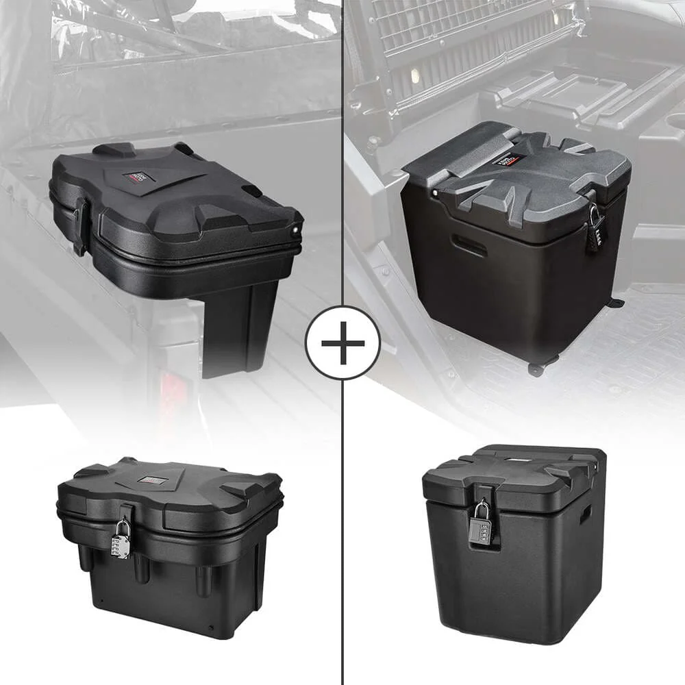 Kemimoto Polaris Ranger XP 1000 Cargo Storage Device Tool Box & Under Seat Storage Box - Image 8