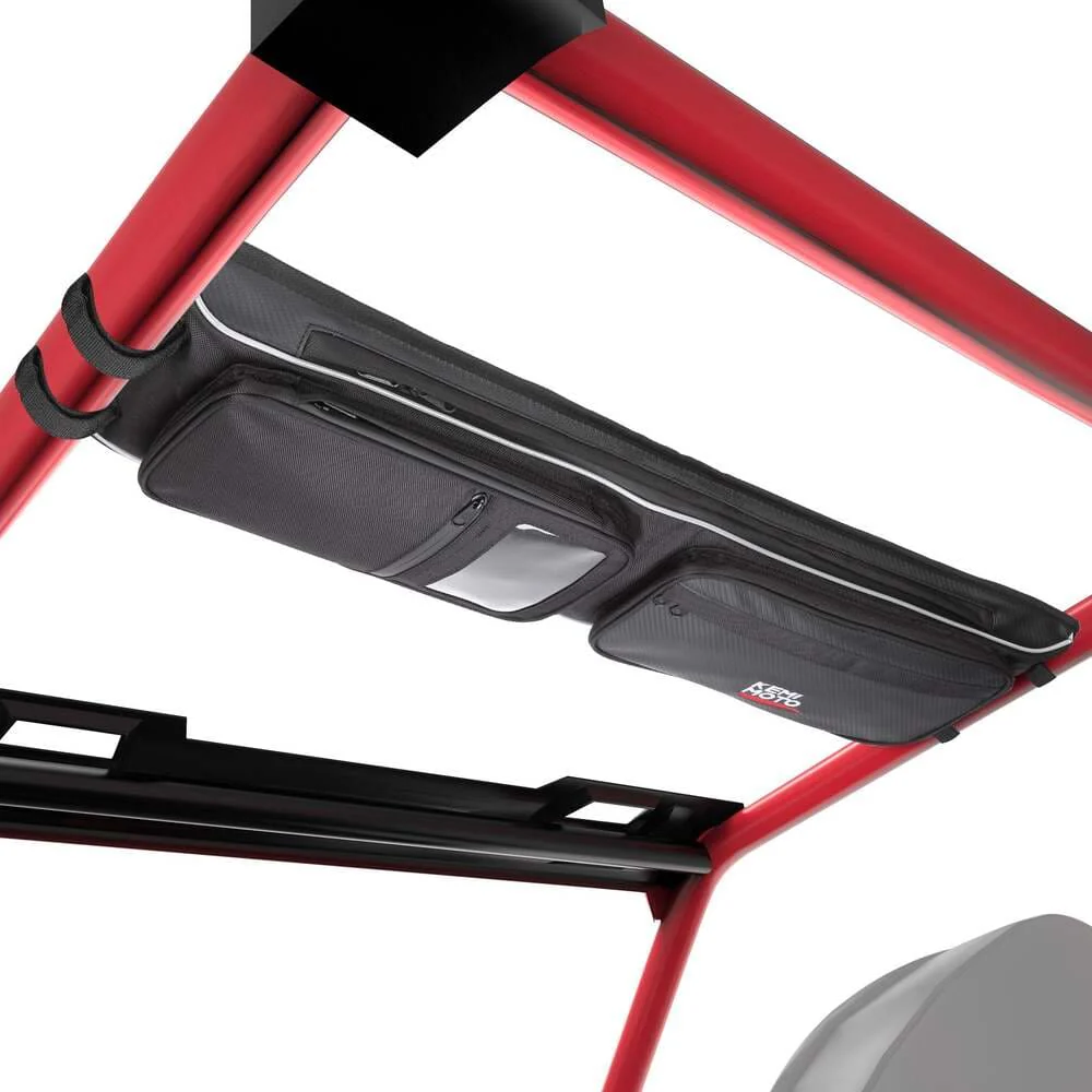 Kemimoto Polaris RZR Front Side Door Bags & Roof Overhead Storage Bag - Image 3