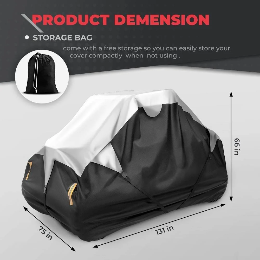 Kemimoto Polaris RZR Pro XP UTV Waterproof Cover - 420D - Image 5