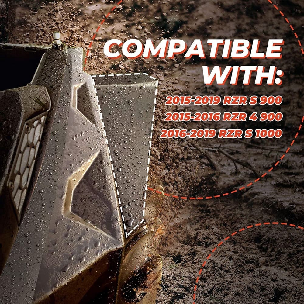 Kemimoto Polaris RZR S 1000 Extended Fender Flares - Image 2