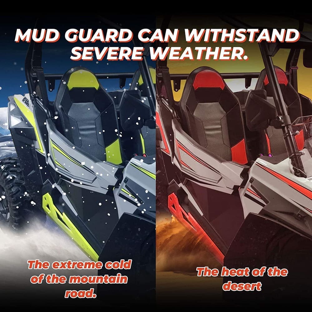 Kemimoto Polaris RZR S 1000 Extended Fender Flares - Image 4