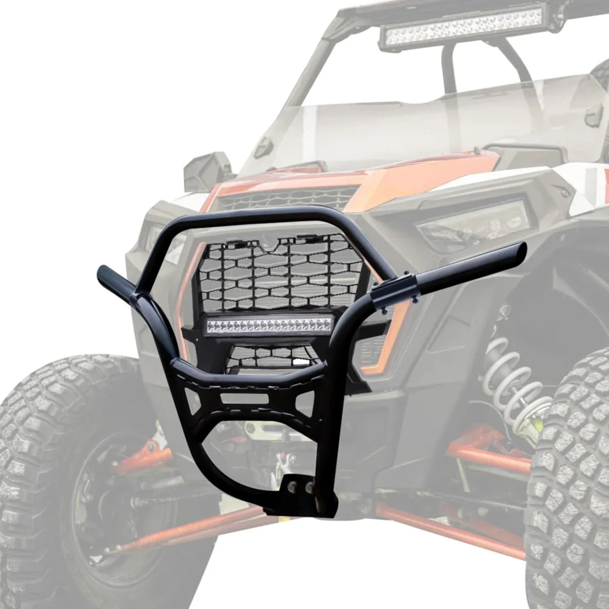 Kemimoto Polaris RZR XP 1000 Front Lower Mesh Grill Radiator Guards - Image 10