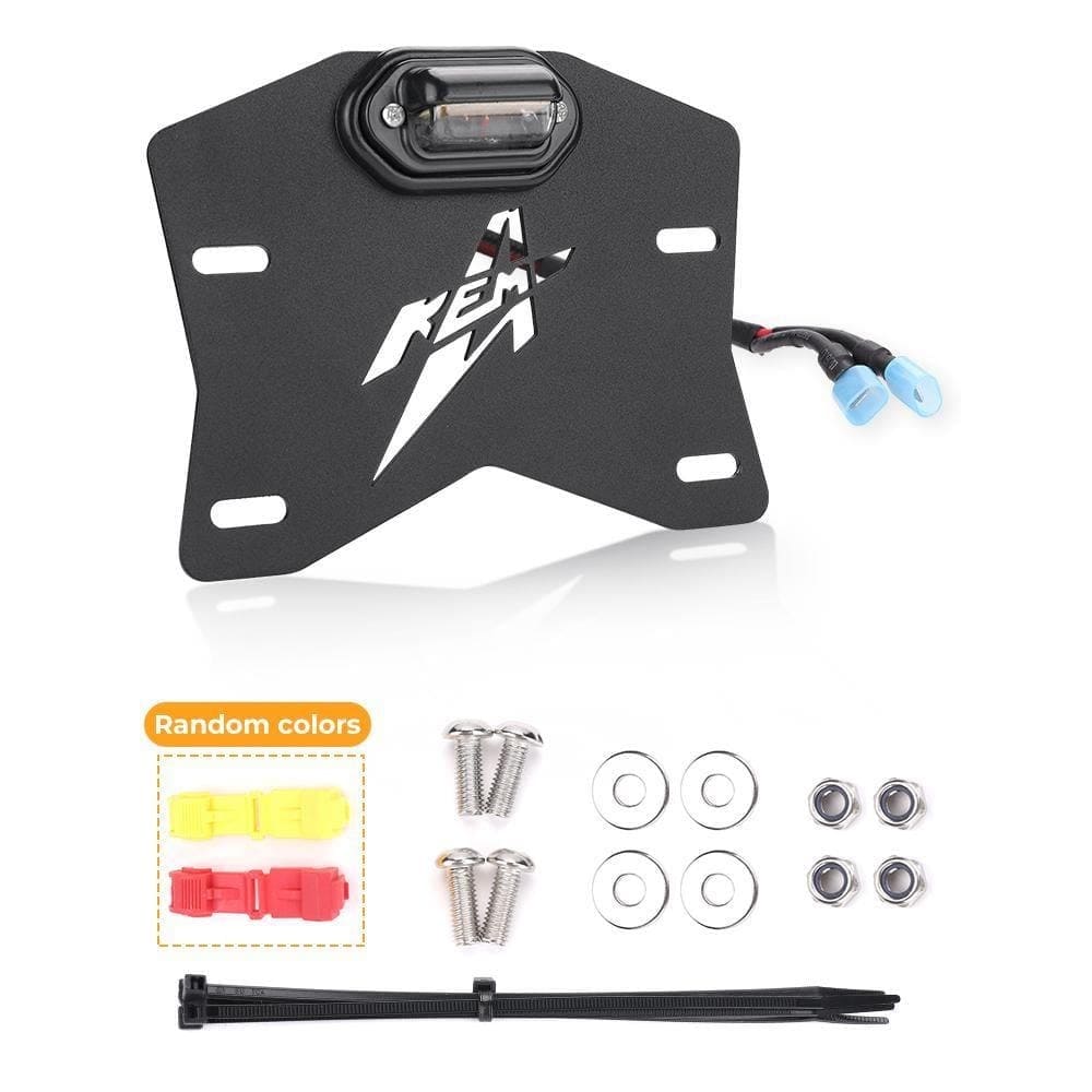Kemimoto Universal LED License Plate Bracket Kit - Image 7