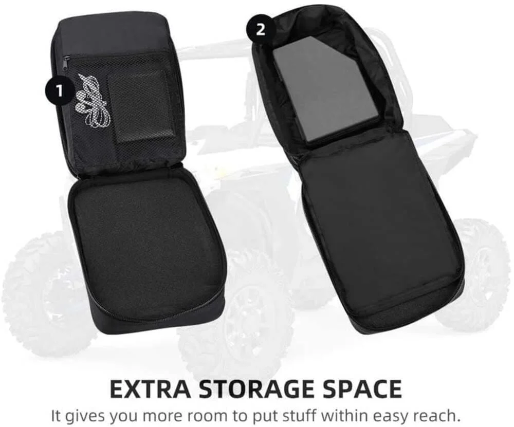 Kemimoto Polaris RZR XP 1000 UTV Armrest Safe 1680D High-Density Storage Bag - Image 6