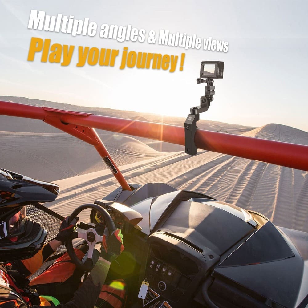 Kemimoto Universal GoPro Roll Bar Mount - Image 9