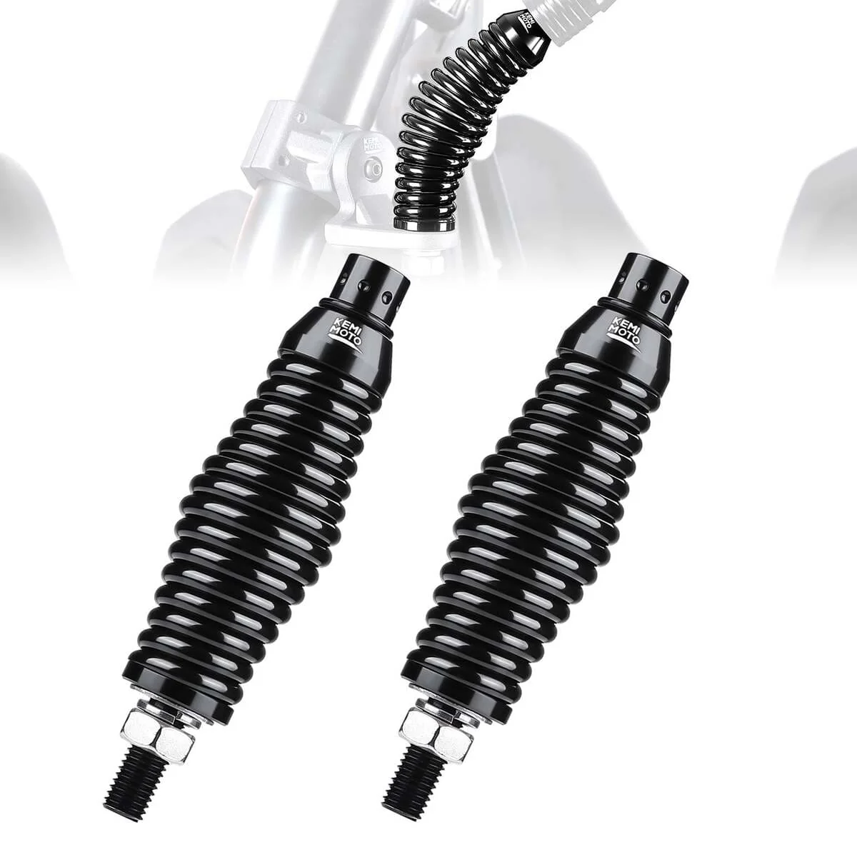 Kemimoto UTV/ATV Whip Lights Spring Mounting Base