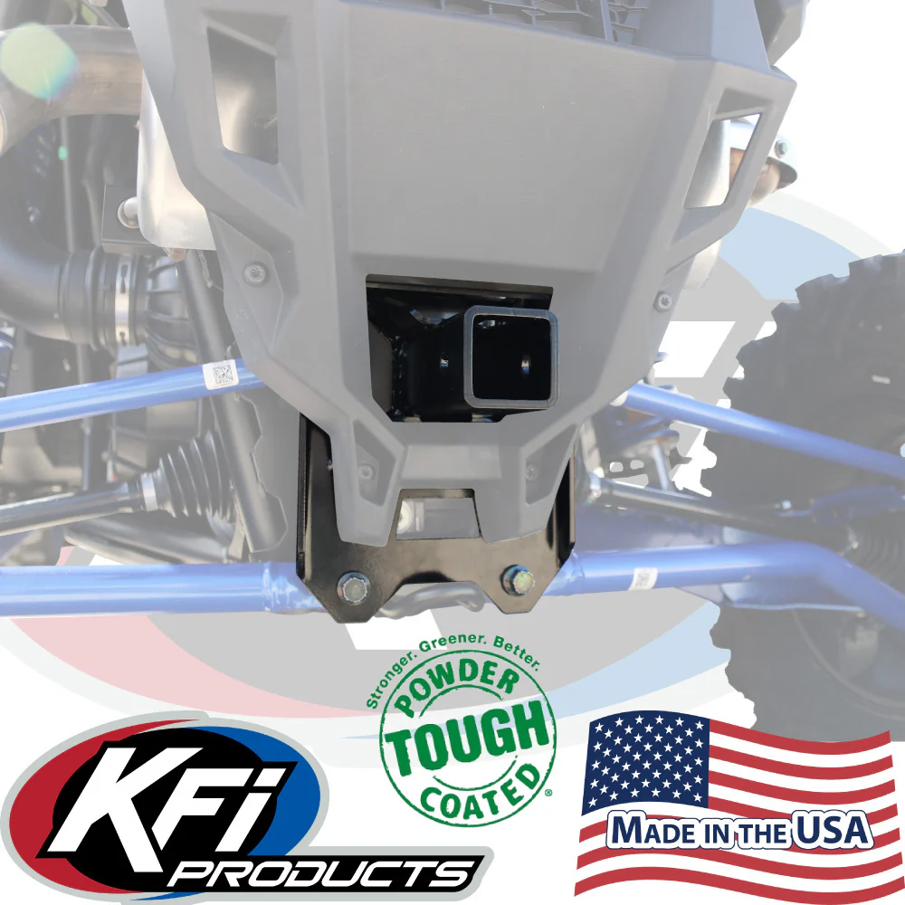 KFI '20-'25 Polaris RZR Pro XP/Pro XP 4 Rear 2" Receiver - Image 2