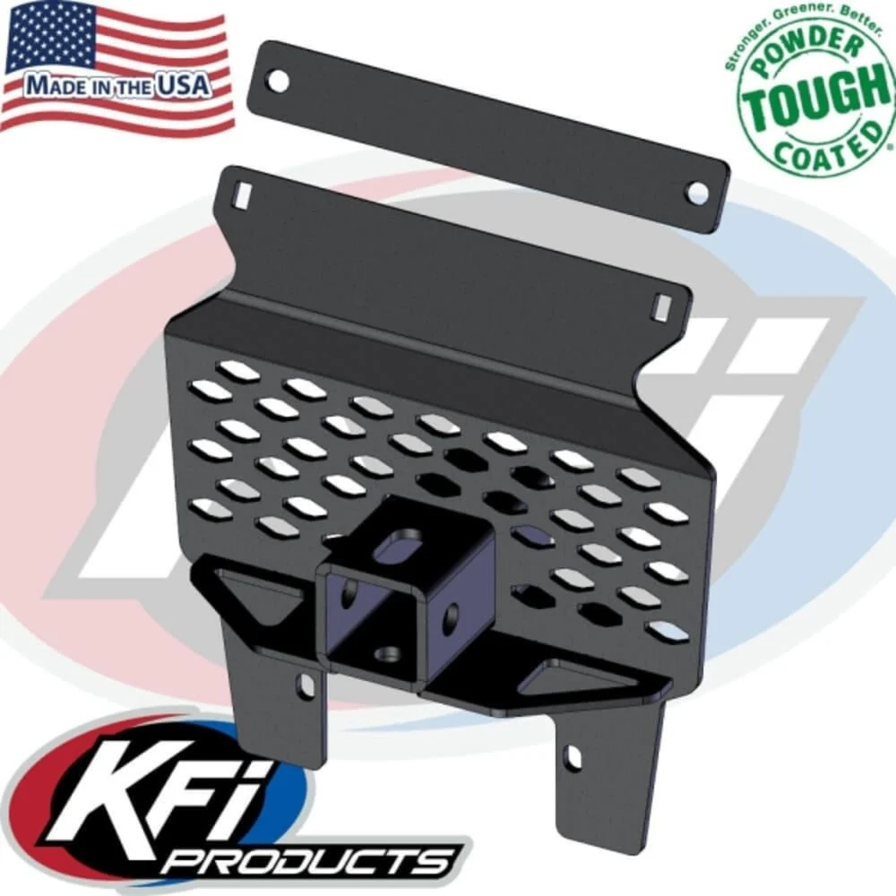 KFI '22-'25 Honda Pioneer 1000 Front Upper 2" Receiver Hitch - Image 2
