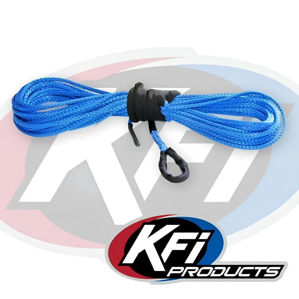 KFI 3/16" Synthetic 50' ATV Blue Winch Cable