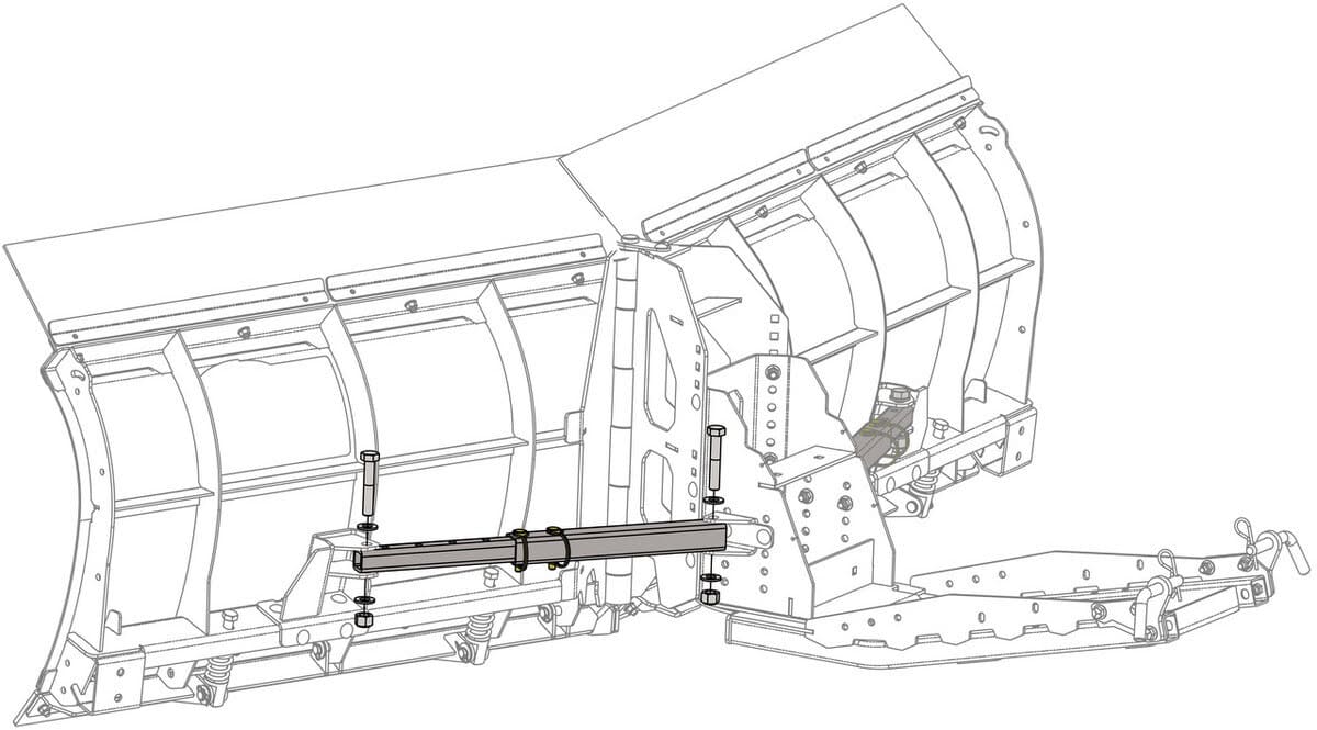 KFI 80" Pro-V Snow Plow System - Image 16