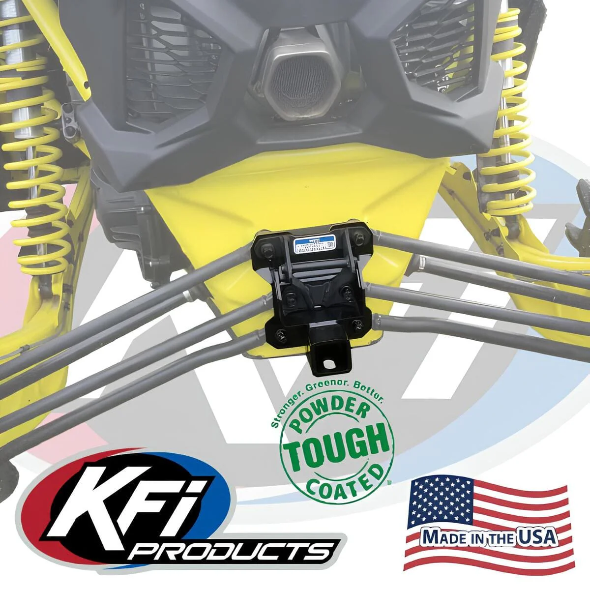KFI Can-Am Maverick X3 2" Rear Receiver - Image 2