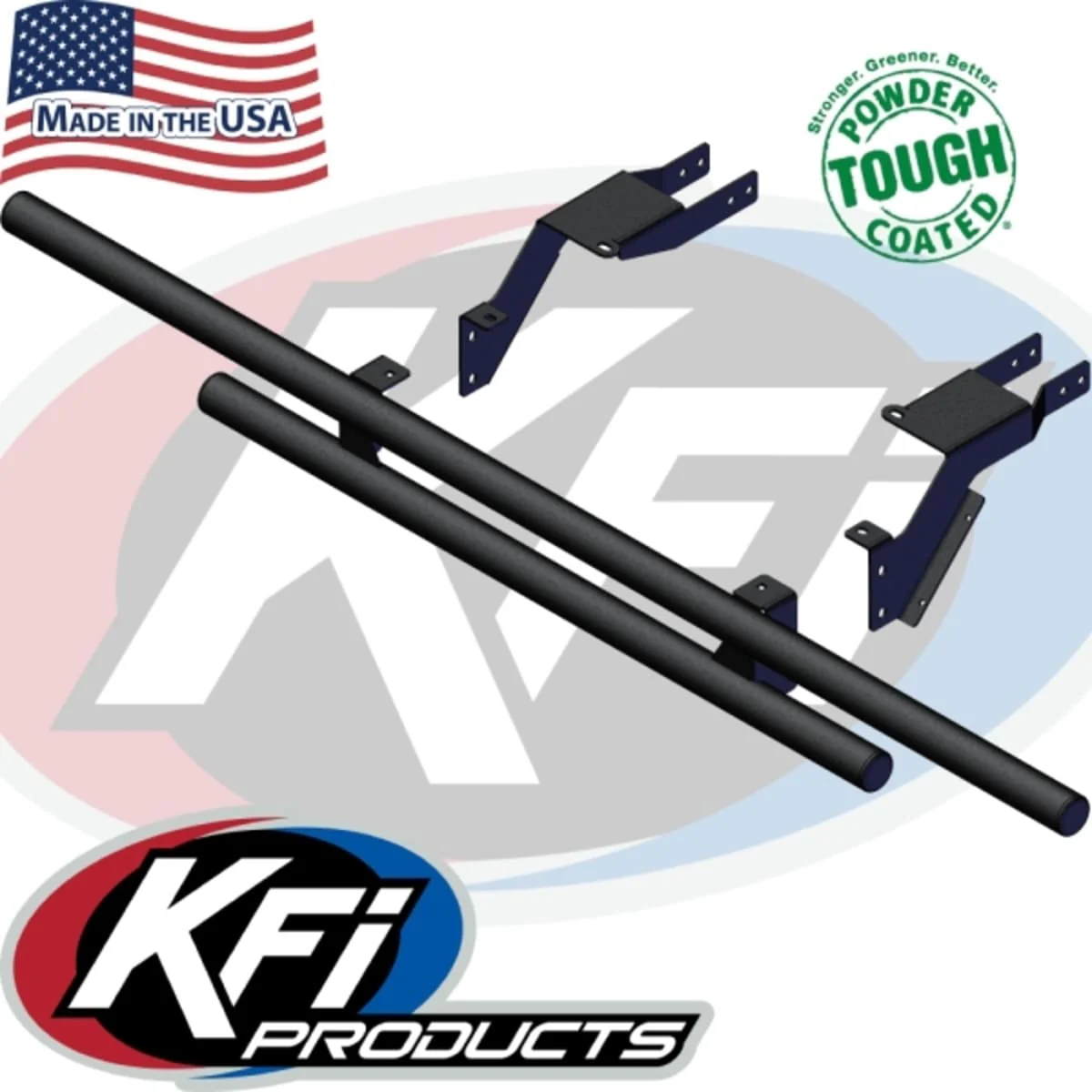 KFI Polaris Full Size Ranger Rear Bumper - Image 2