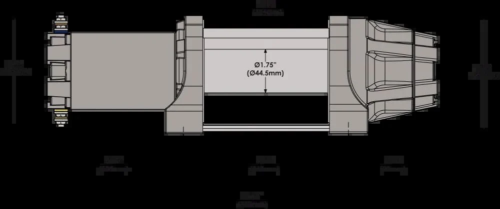 KFI Polaris Ranger XP 1000 5000lbs UTV Assault Plug N Play Winch - Image 11