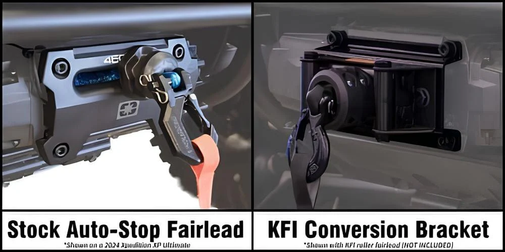 KFI Polaris Xpedition Roller Fairlead Conversion - Image 2