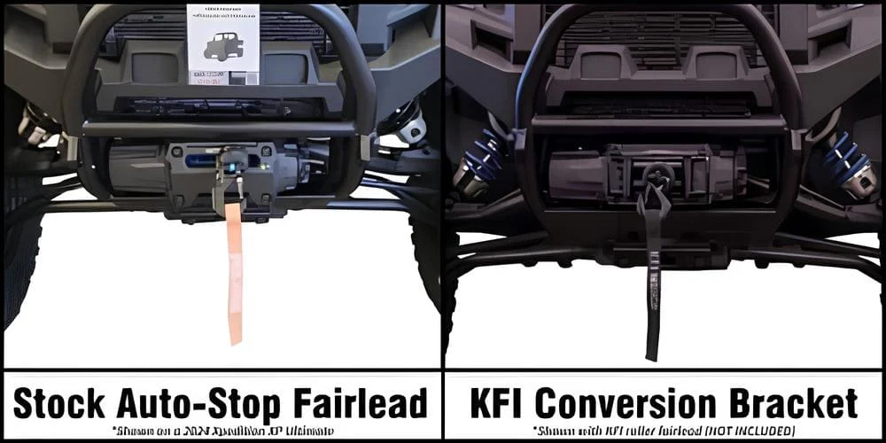 KFI Polaris Xpedition Roller Fairlead Conversion - Image 3