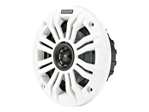 Kicker KM 4" 4Ω Coaxial Speakers - Pair - Image 2
