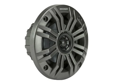 Kicker KM 4" 4Ω Coaxial Speakers - Pair - Image 3