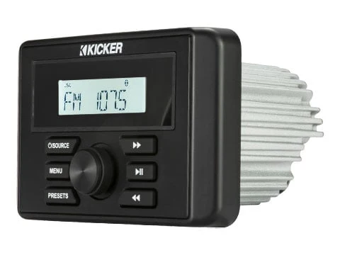 Kicker KMC3 Bluetooth Marine Media Center - Image 3