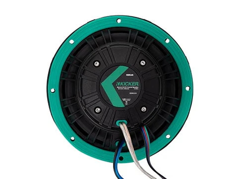Kicker KMXL 6.5" 4Ω LED HLCD Coaxial Speakers - Pair - Image 4