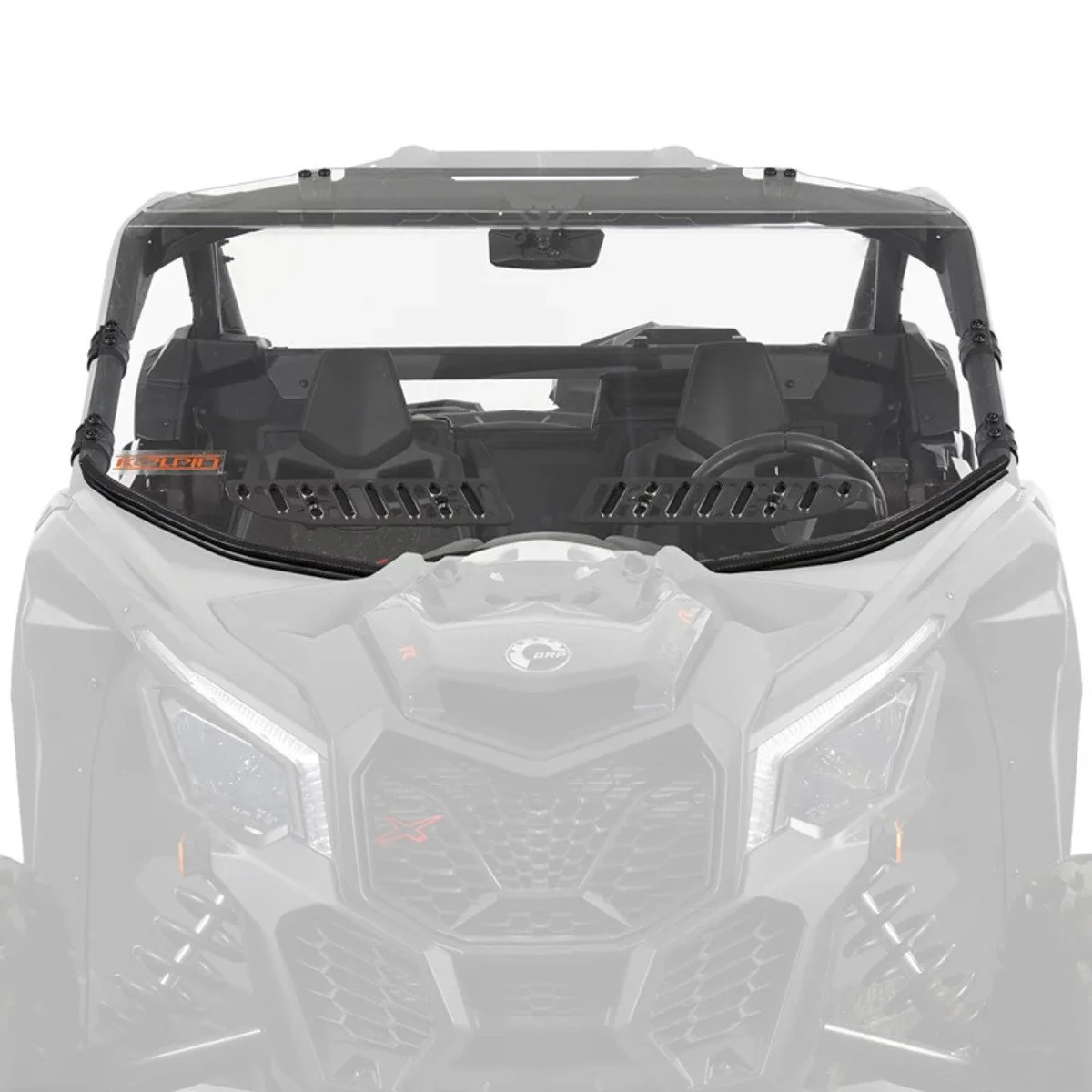 Kolpin Can-Am Maverick X3 Full Fixed Vented UTV Windshield - Image 2