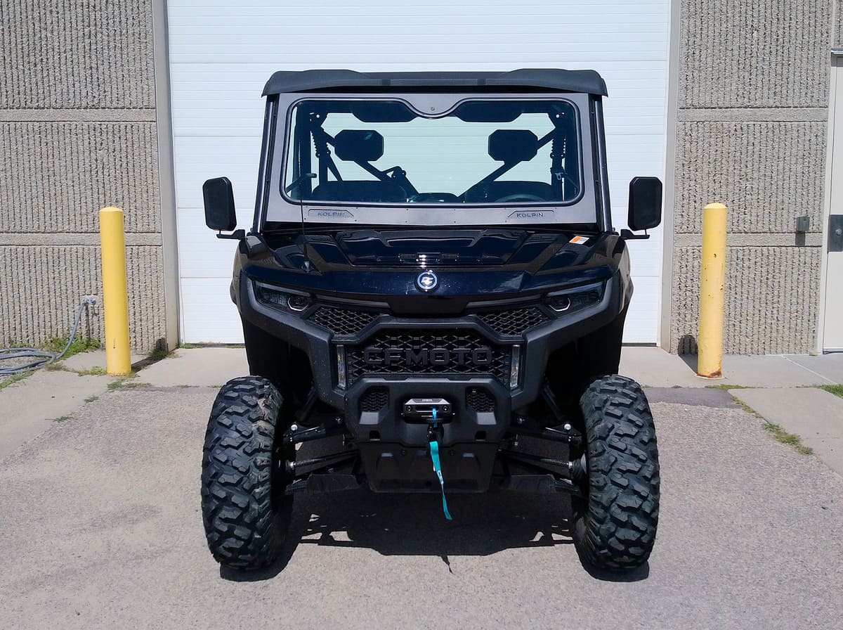 Kolpin CFMoto UForce U10 Glass Windshield - Image 2