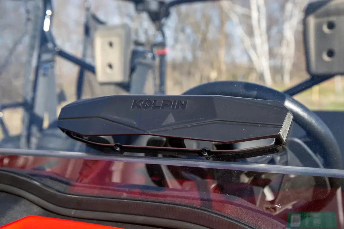 Kolpin Honda Pioneer 1000 UTV Full-Fixed Vented Windshield - Image 5