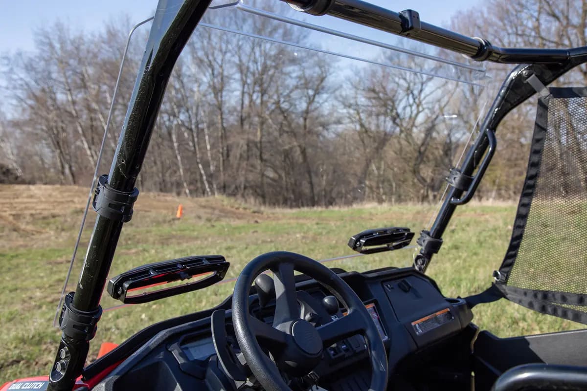 Kolpin Honda Pioneer 1000 UTV Full-Fixed Vented Windshield - Image 8
