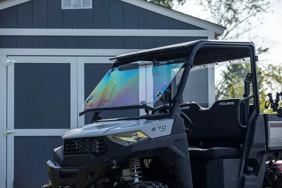 Kolpin Polaris Ranger Mid Size Full Tilt UTV Windshield - Image 4