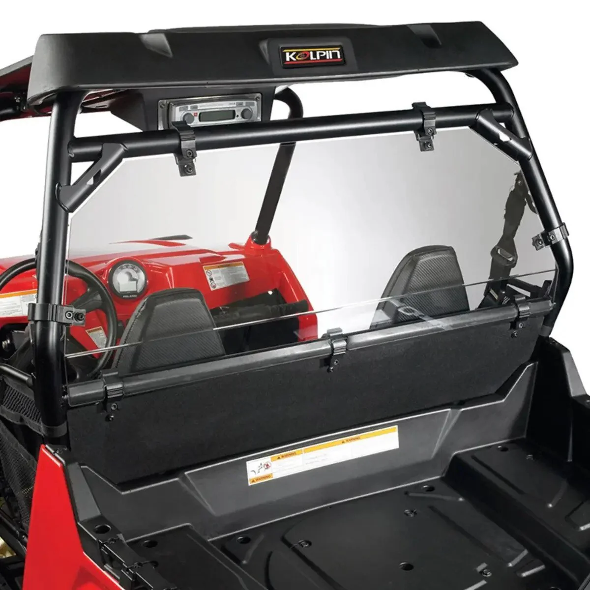 Kolpin Polaris RZR Rear Panel UTV Windshield - Image 2