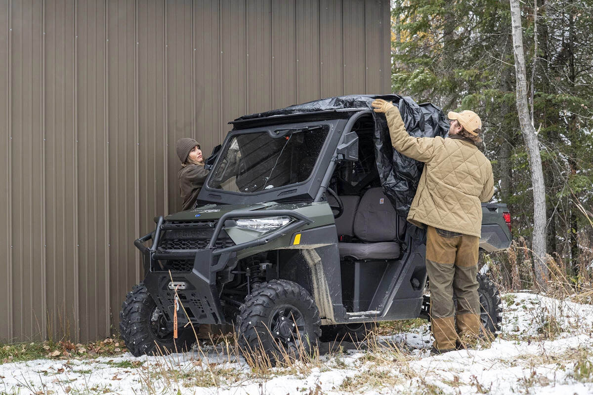 Kolpin UTV Full Size Dust/Rain Cover - Black - Image 5