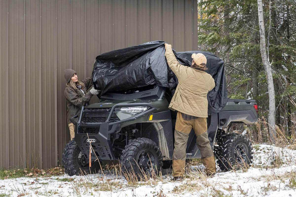 Kolpin UTV Full Size Dust/Rain Cover - Black - Image 6