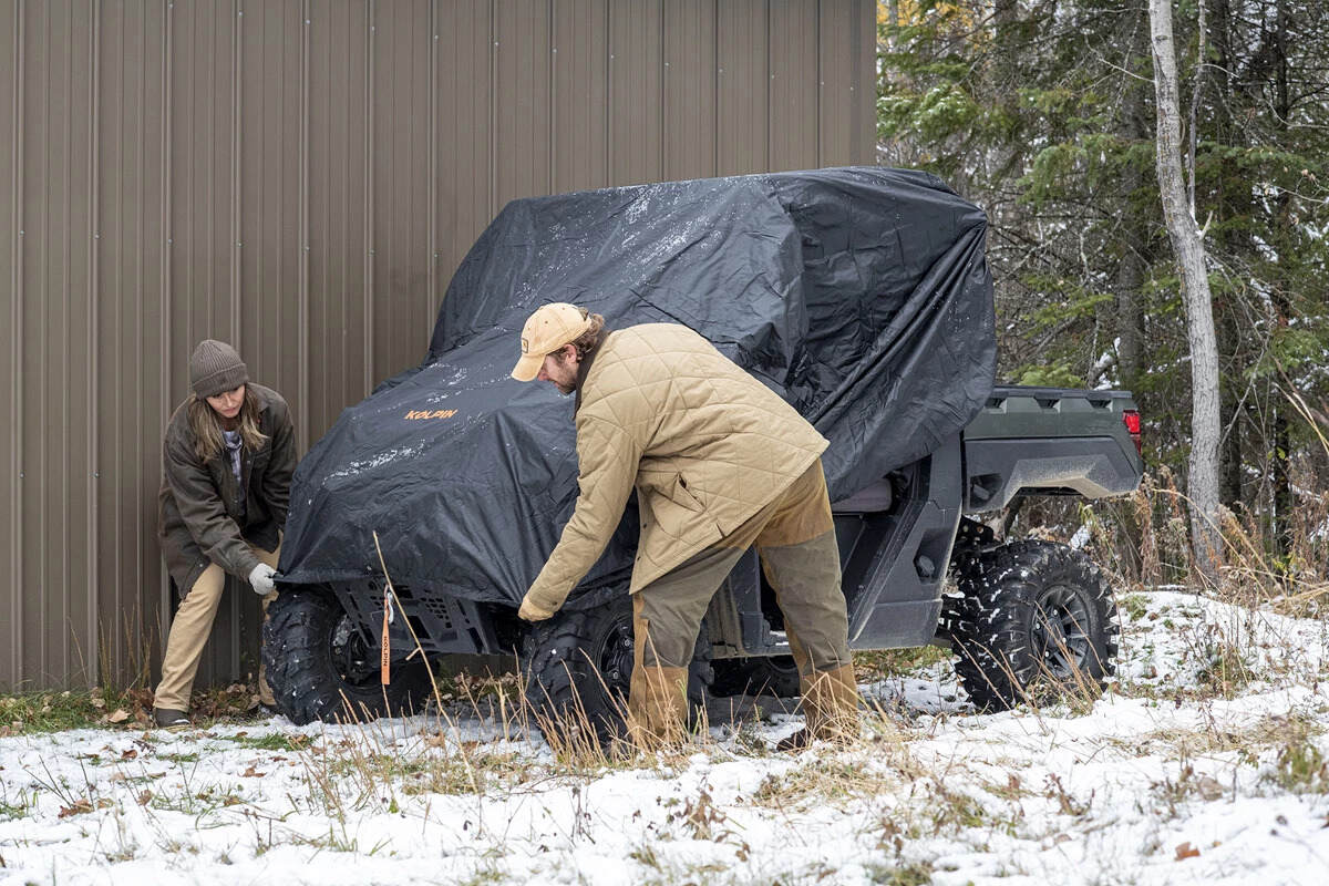 Kolpin UTV Full Size Dust/Rain Cover - Black - Image 7