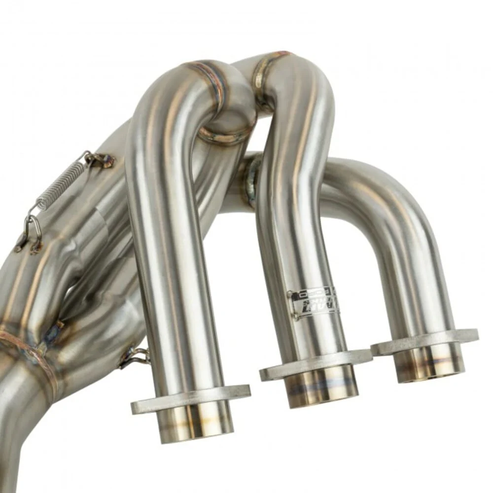 KraftWerks '16-'24 Yamaha YXZ 1000R Extreme RR Exhaust System - 3 to 1 Merge Collector - Image 9