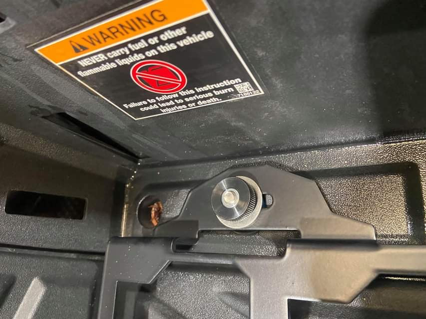 L&W Fab Polaris RZR Aftermarket Milwaukee Packout Mount Plate - Image 6