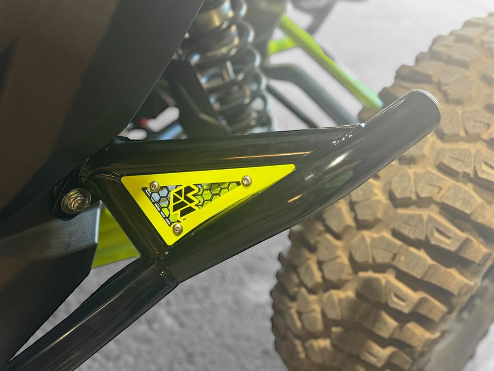L&W Fab Polaris RZR Turbo R/ Pro S 4 Seater Tree Kickers - Image 4