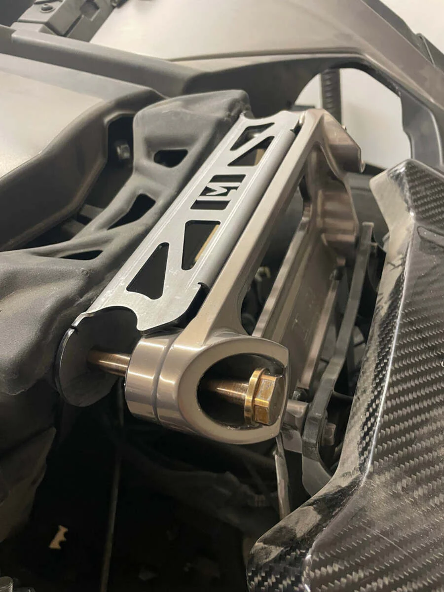 LM UTV Can-Am Maverick X3 Shock Tower Bulkhead Bracket - Image 2