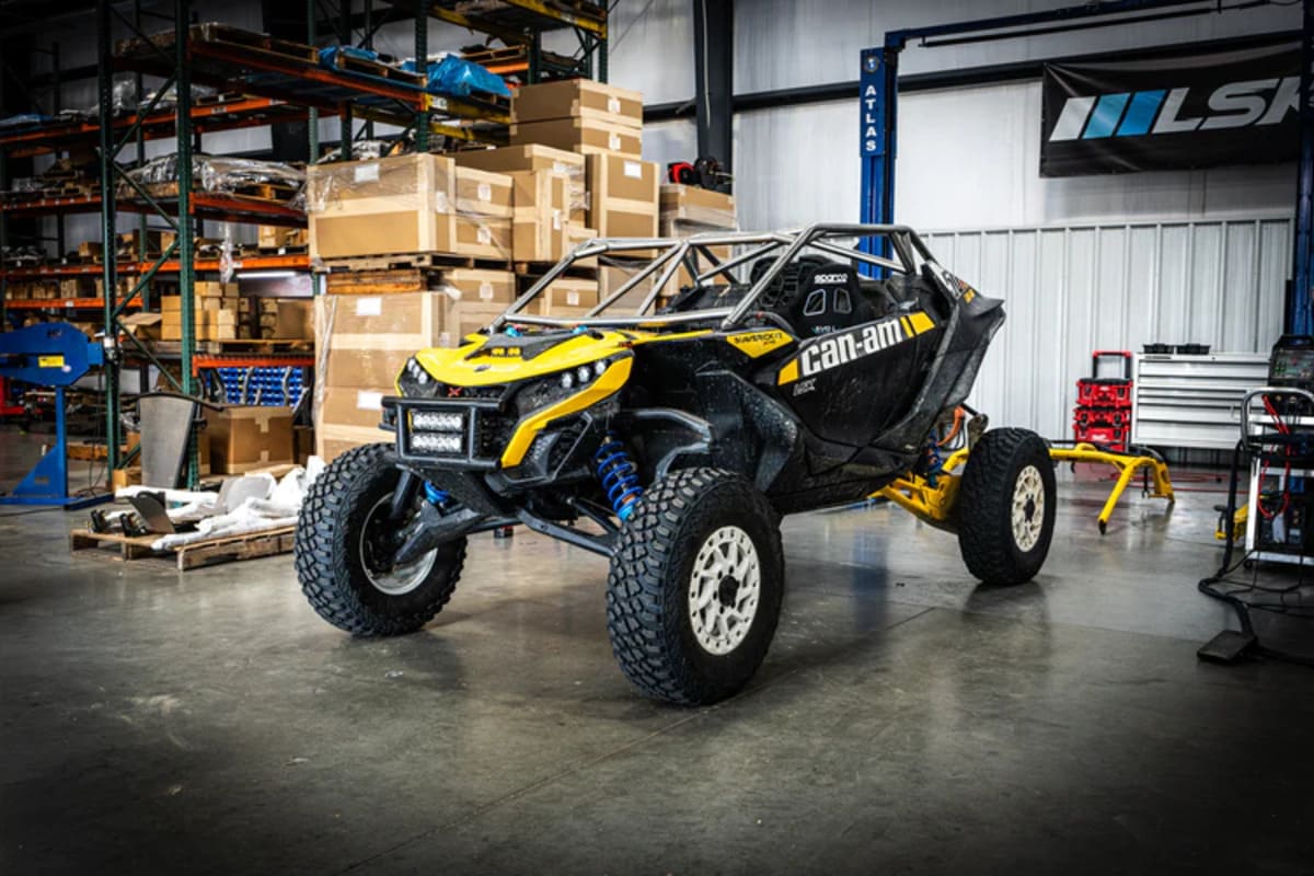 LSK Can-Am Maverick R 2 Seat Flat Cage - Image 2