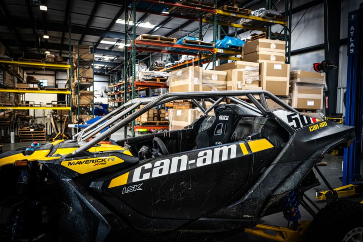 LSK Can-Am Maverick R 2 Seat Flat Cage - Image 3