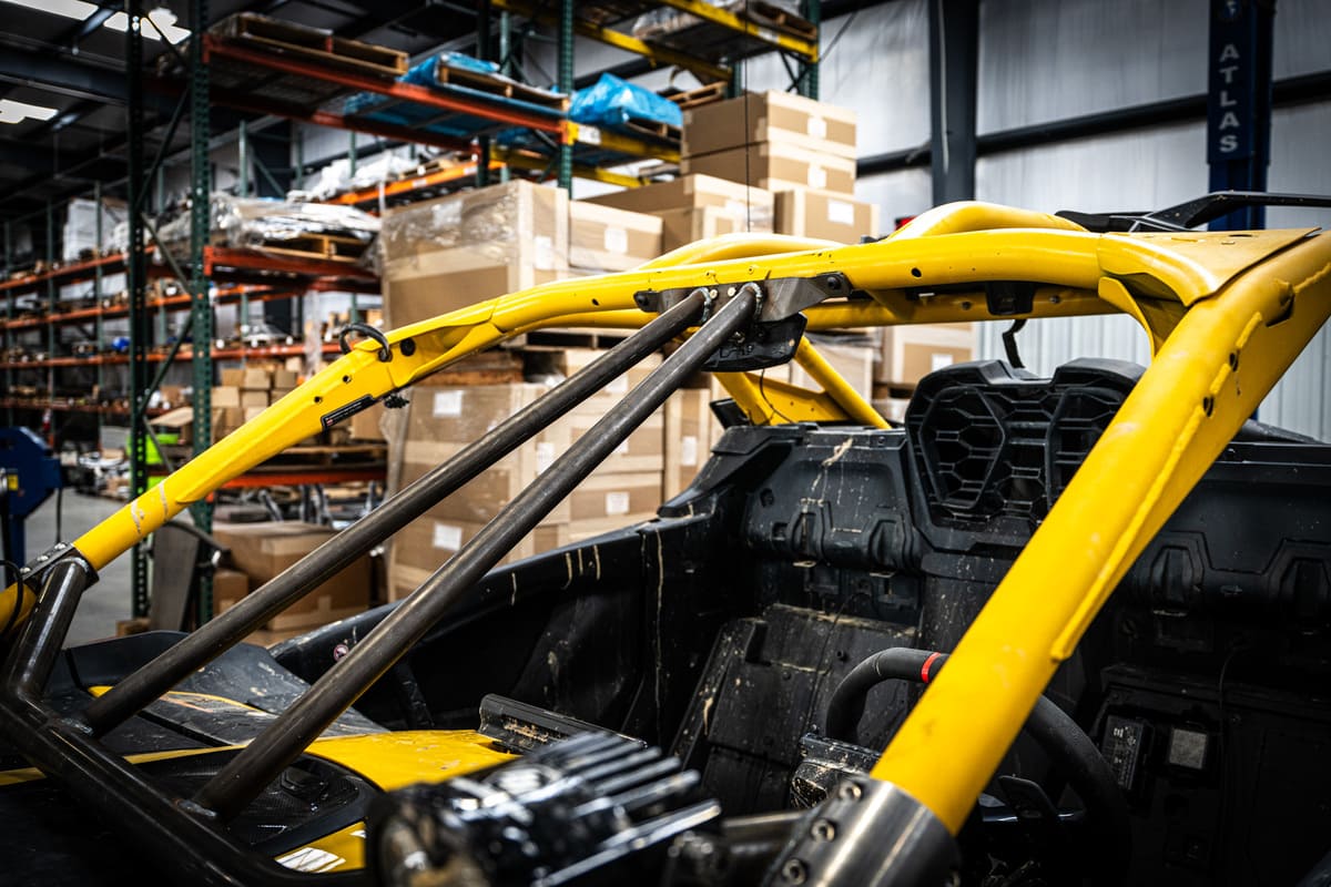 LSK Can-Am Maverick R Factory Intrusion Bars - Image 4