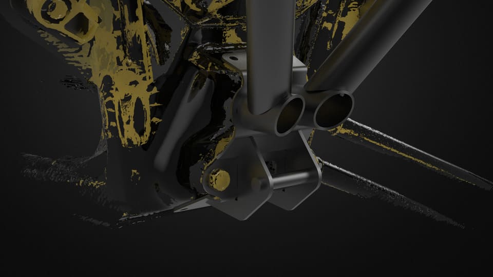 LSK Can-Am Maverick R Tire Carrier & Rear Bumper - Image 4