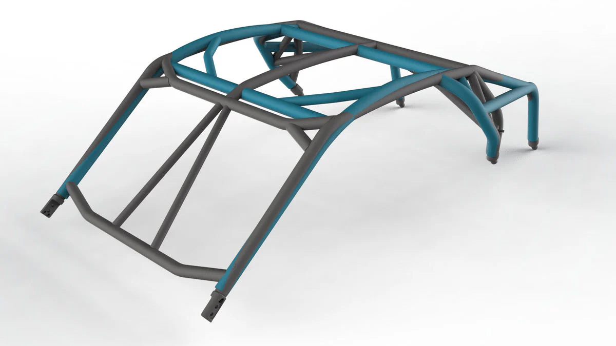 LSK Polaris RZR Pro R 2 Seat Radius Cage - Image 2