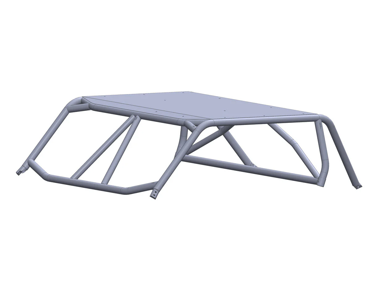 LSK Yamaha YXZ Flat 2 Seat Roof Kit